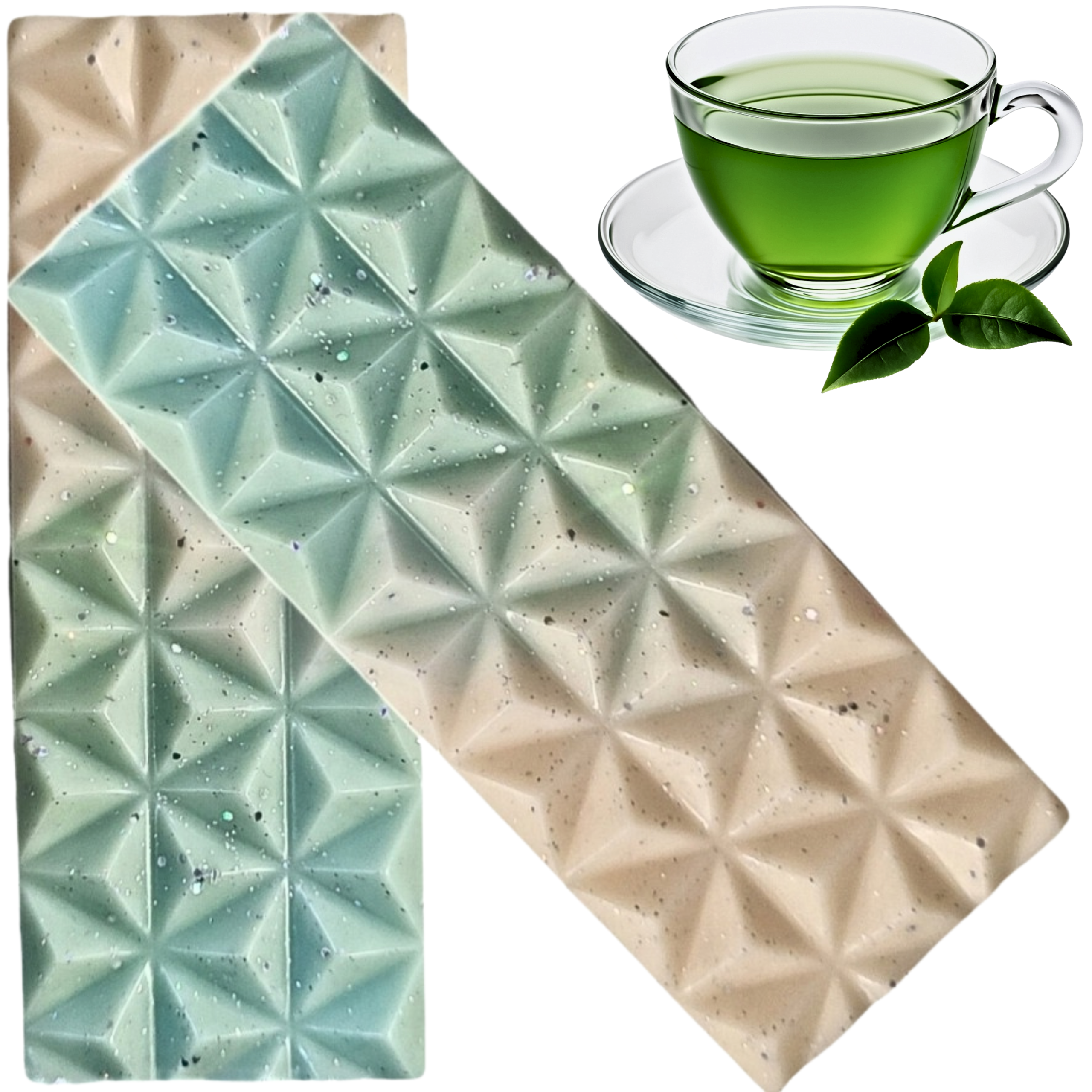 Sojowy Wosk Zapachowy Do Kominka GREEN TEA 45g