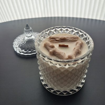 Sojowa Świeca z Drewnianym Knotem - PALO SANTO 275ml - obrazek 2