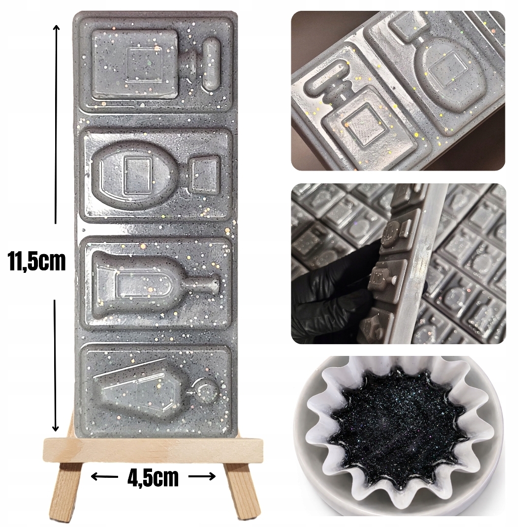 Sojowy Wosk Zapachowy Do Kominka BLACK OPIUM 50g - obrazek 2