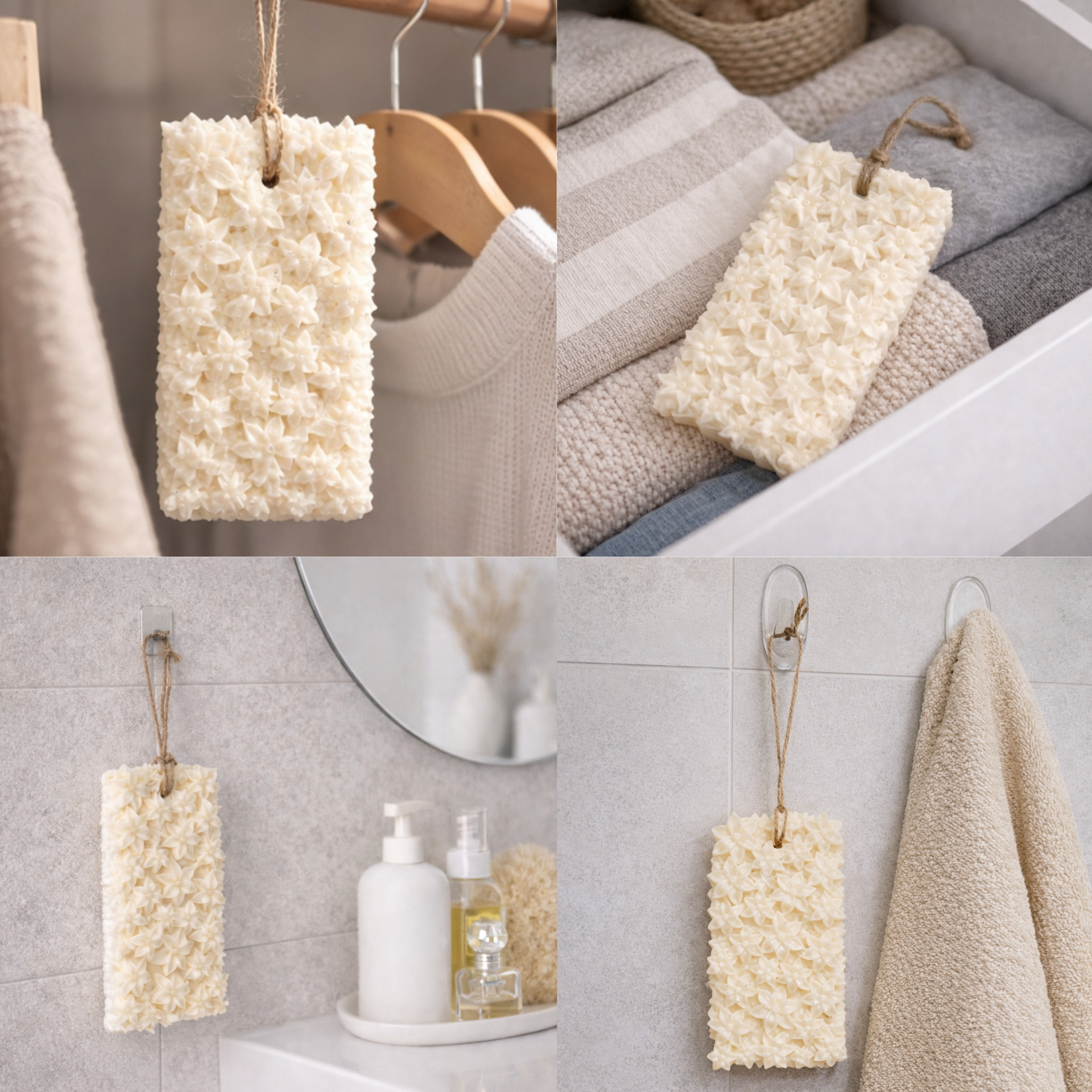Sojowa Zawieszka Zapachowa Do Szafy WASH & CLEAN XL - obrazek 2